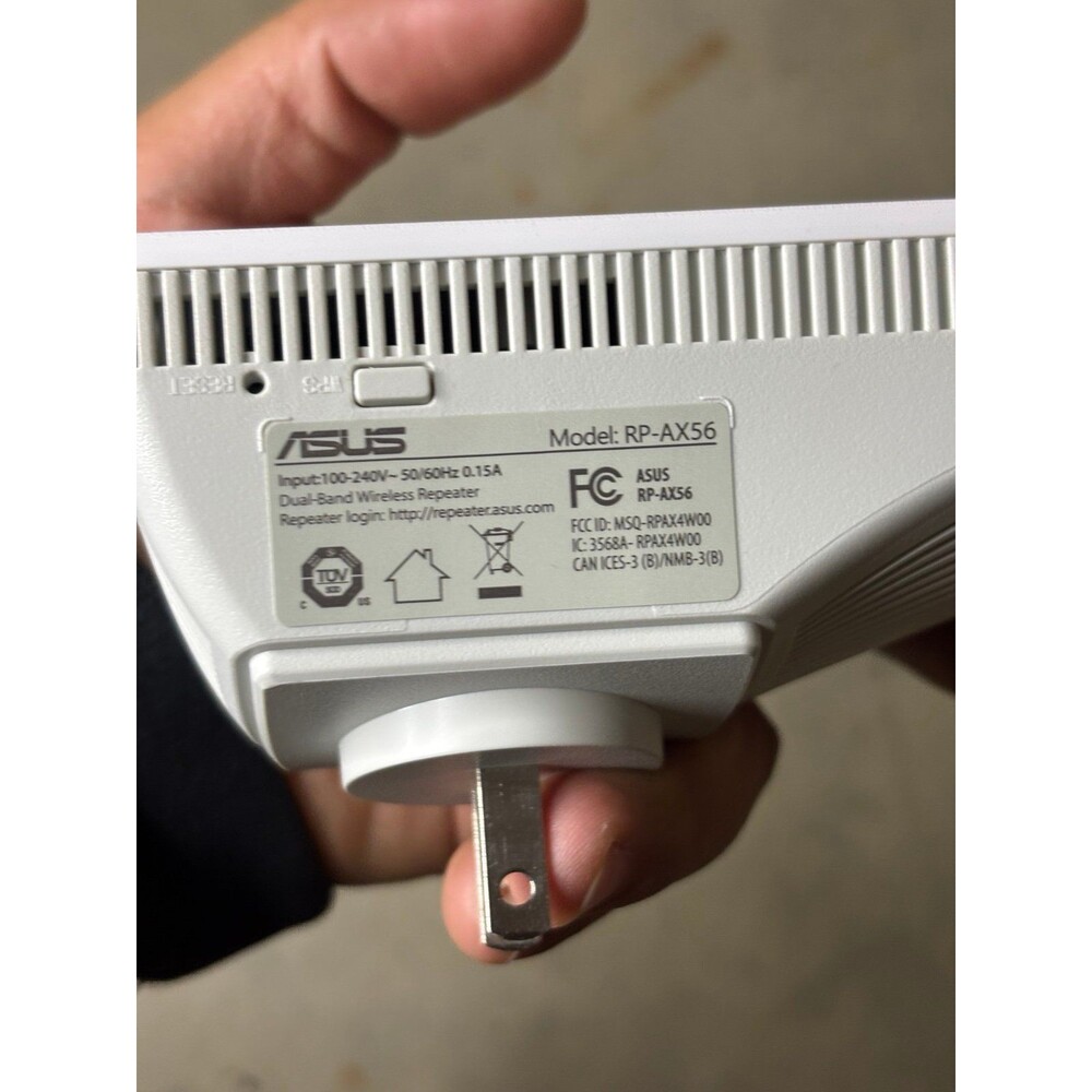 ASUS RP-AX56 Repeater & Range Extender - White - Picture 9 of 9